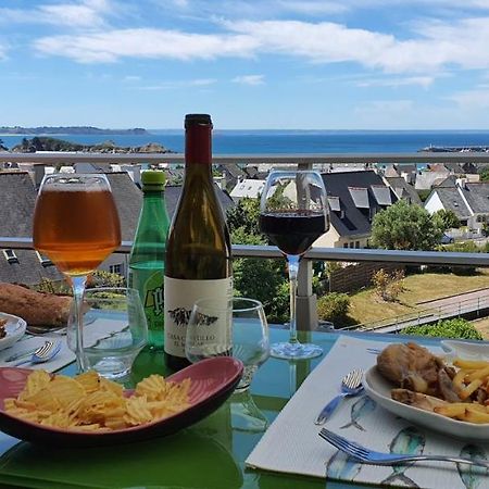 Appartement Bretagne vue mer sur les hauts d'Erquy Extérieur photo