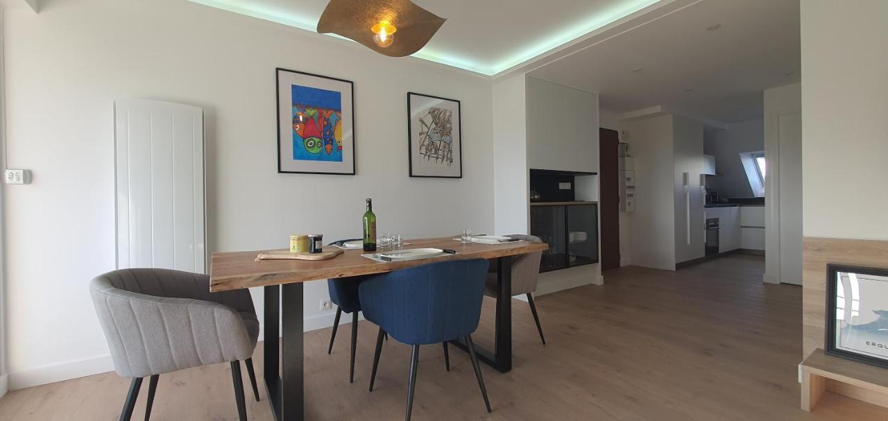 Appartement Bretagne vue mer sur les hauts d'Erquy Extérieur photo