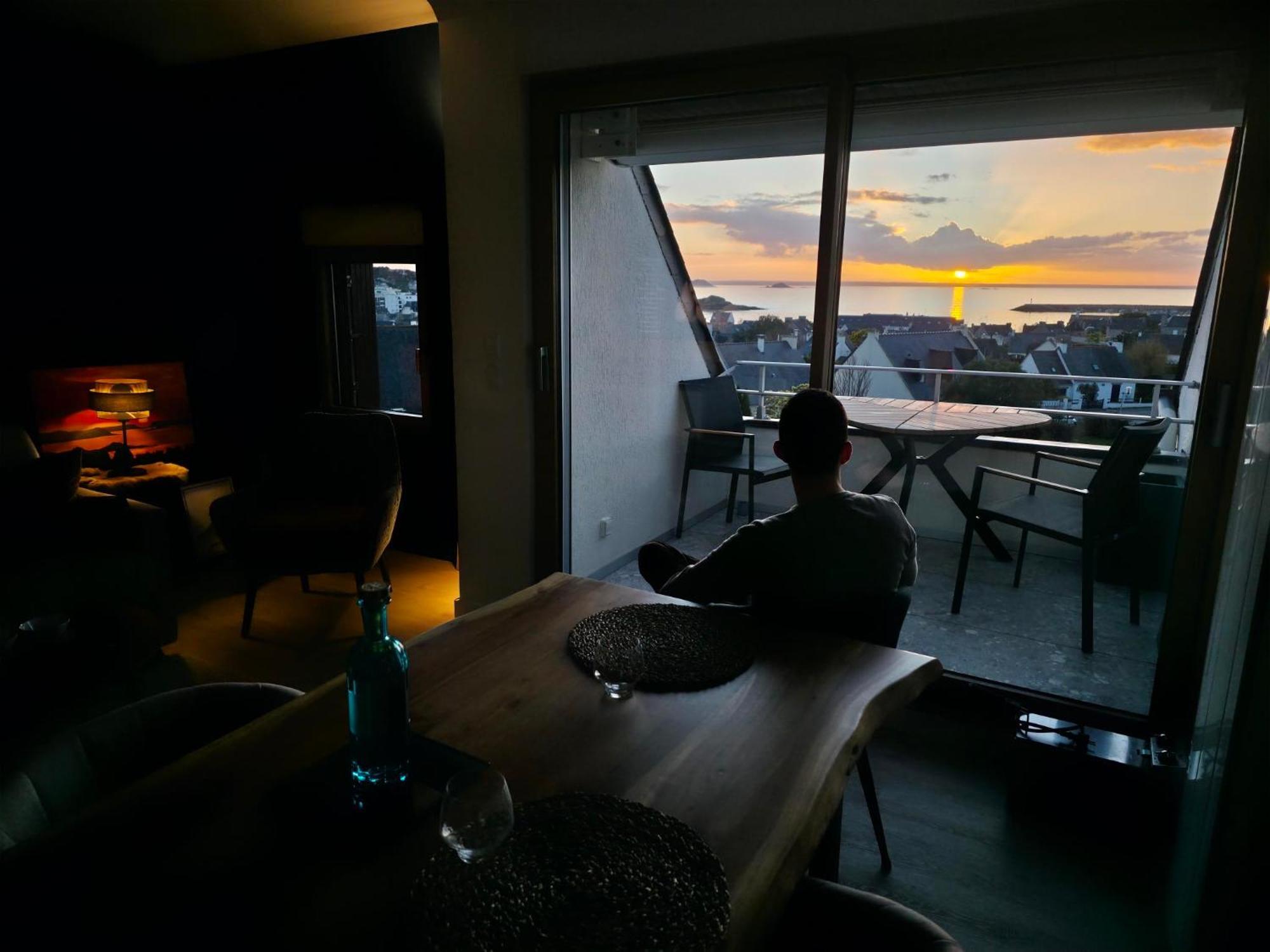 Appartement Bretagne vue mer sur les hauts d'Erquy Extérieur photo